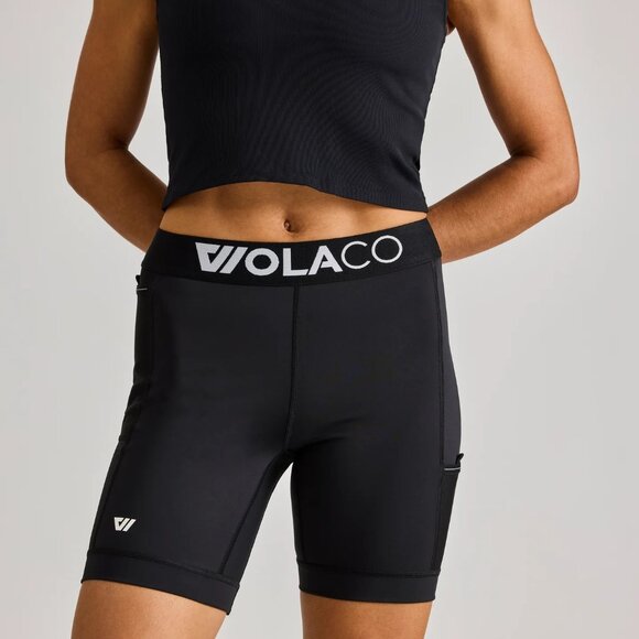 Wolaco North Moore Biker Short 2 (Black, 7 inch inseam) - Picture 2 of 5